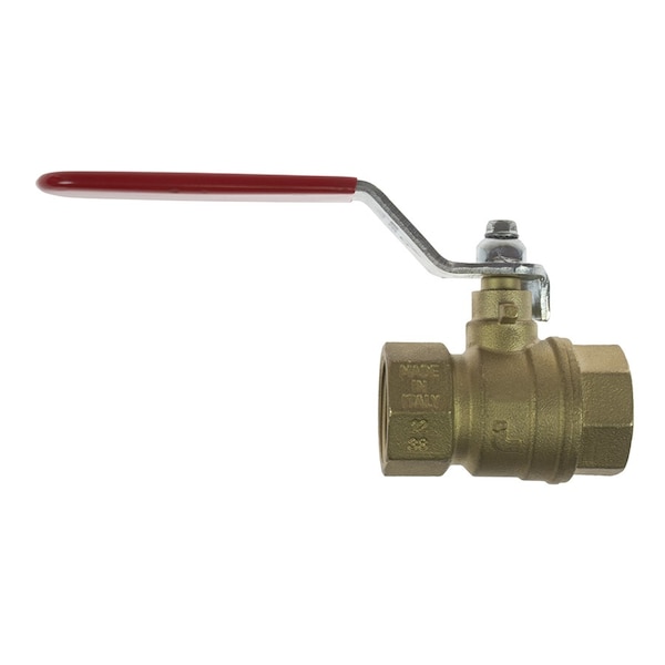 1 1/4" Brass Ball Valve